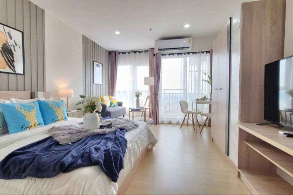 picture 🔥 For Sale !!🔥 Code C20250700077.....Supalai Veranda Phasi Charoen Station, Studio, 1 bath, high floor 18++, furnished, Special Deal!!📣📣 - 4/5