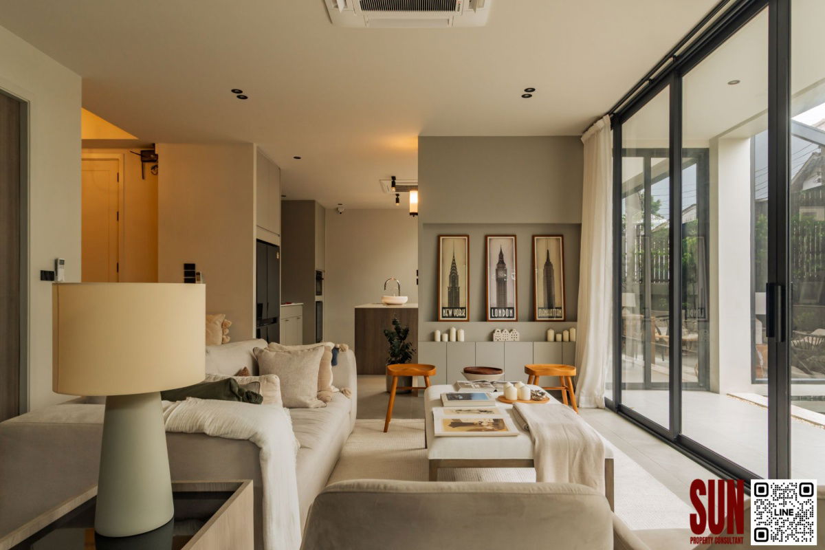 picture Newly built detached house with pool, Sukhumvit 71 BTS Phakanong Soi Pridi14 - 10/38
