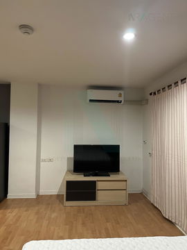📌 For rent, Park View Vibhavadi STUDIO, 2nd floor, B5 building, near Thai Airways Crew Training Center.