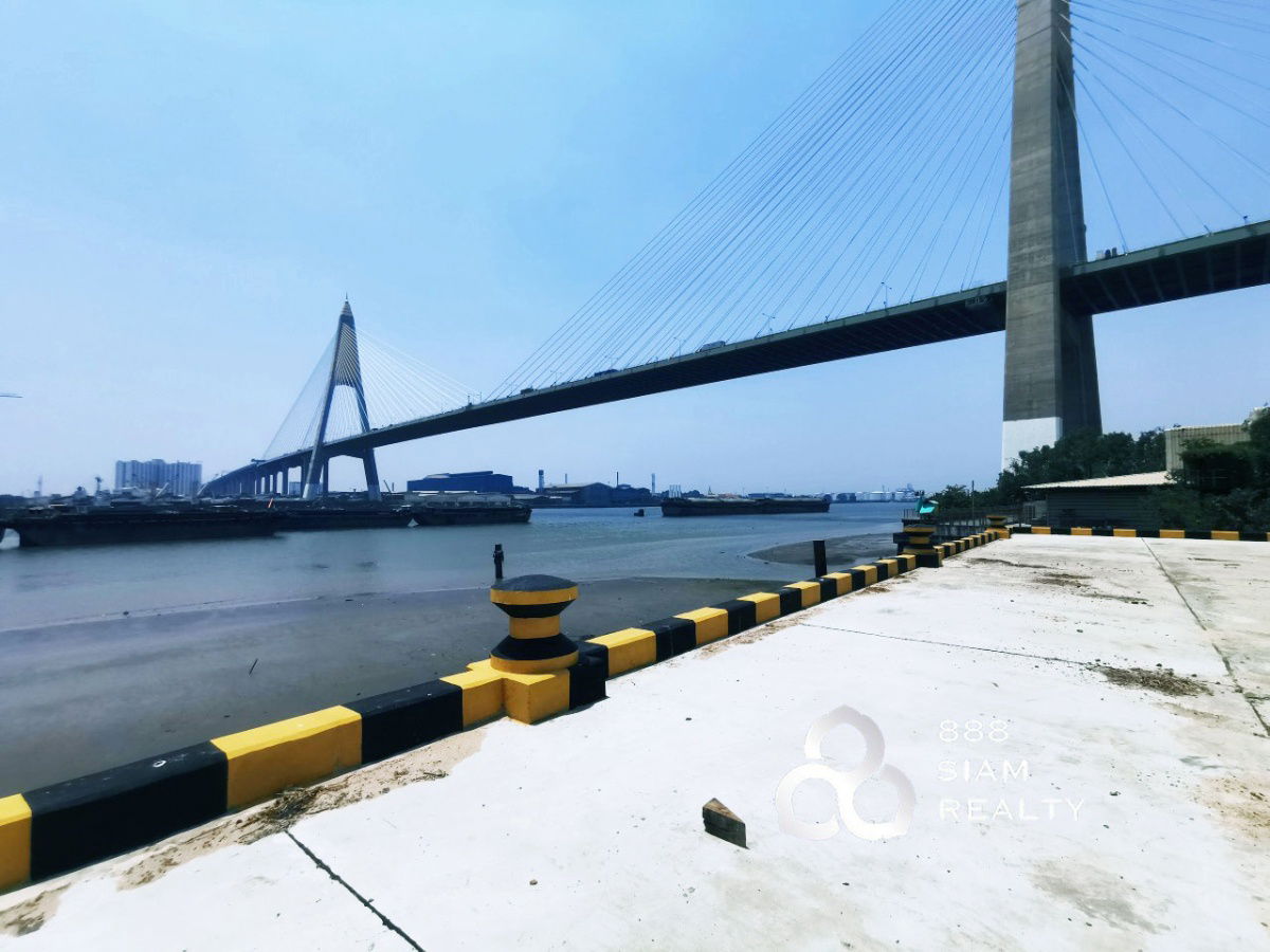 picture For sale!! Land with a pier, next to the Chao Phraya River. - 5/13