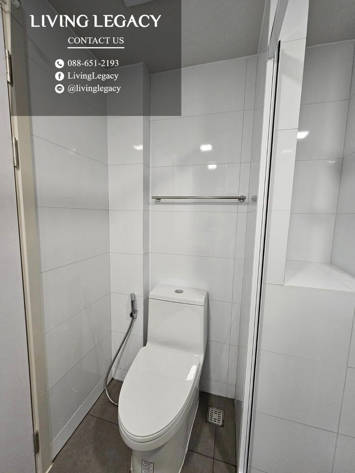 รูป SJ25YP ให้เช่าคอนโด Atmoz Oasis Onnut 28 ตร.ม. ชั้น 5 ตึก D line id : @livinglegacy - รูปที่ 11/25
