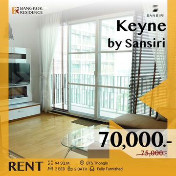 Keyne by Sansiri ⚡ Quiet High Floor, South Facing, Near BTS Thonglo