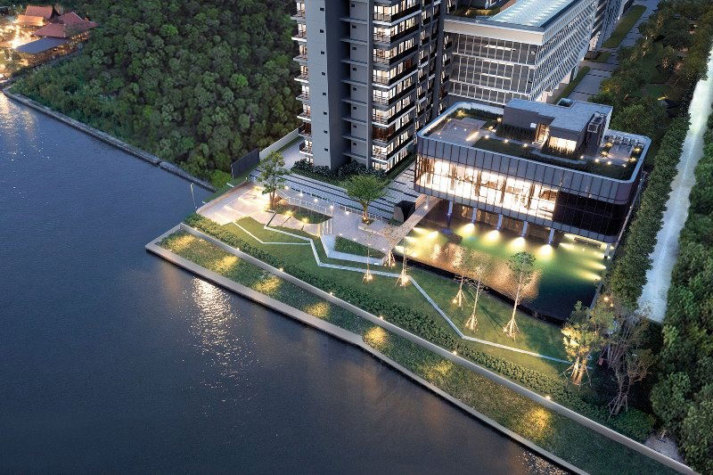 รูป 🌃 คอนโดหรูชั้นสูง วิวหลักล้าน! The Politan Aqua ชั้น 56 🌉 ใกล้ MRT + วิวแม่น้ำ - รูปที่ 23/27