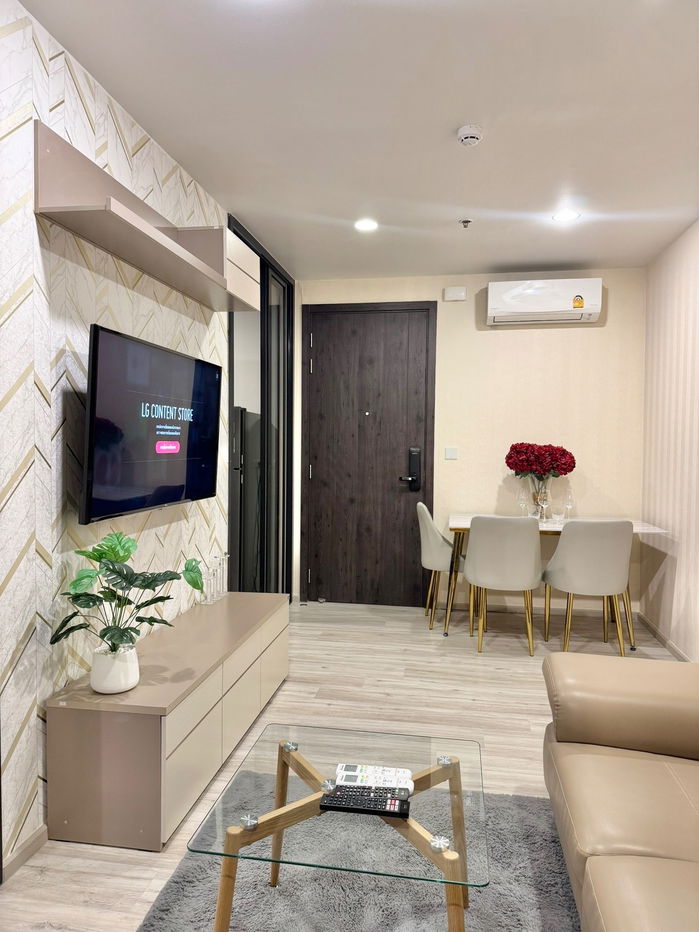 รูป ⭐️⭐️ 214556 ให้เช่า XT HUAIKWANG (ห้อง 1Bed Plus) แอดไลน์ >> @top98 (ใส่@ด้วย) ⭐️⭐️  (ภาพถ่ายจากห้องจริง เฟอร์นิเจอร์และเครื่องใช้ไฟฟ้าตามรูปภาพ) - รูปที่ 4/9