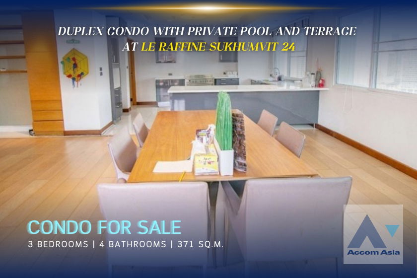 picture 🔼🔽 AccomA 📩 Duplex condo with private pool and terrace at Le Raffine Sukhumvit 24 (1515776) - 1/20