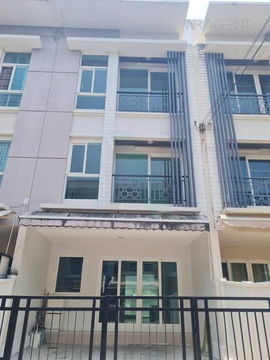 📌 For Sell Town house BAAN KLANG MUANG RAMA 9-KRUNGTHEP KREETHA 3-story 3 bedroom 3 bathroom