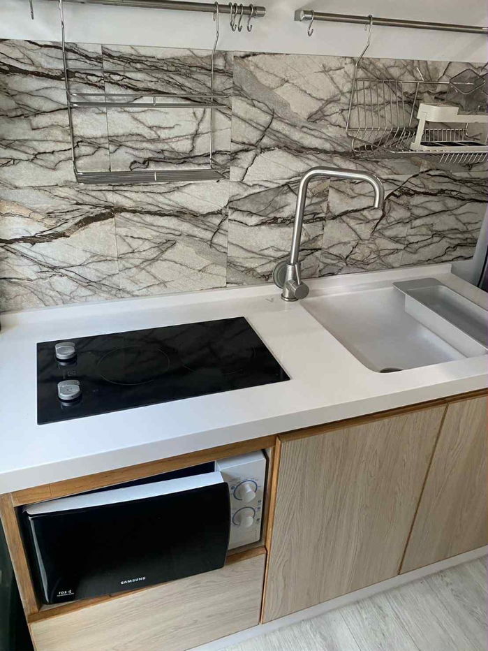 picture Urgent sale! V Condo Salaya, 10th floor, 5th floor, corner room, size 34 sq m., decorated with high quality materials, very luxurious. - 8/9