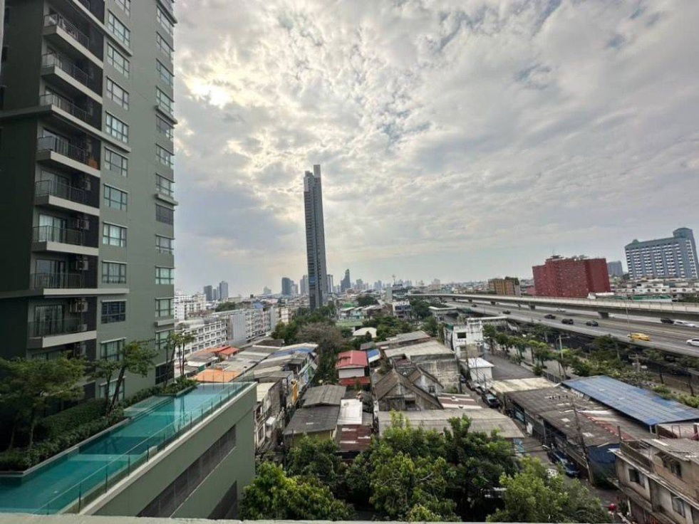 รูป ขายคอนโดTeal Sathorn - Taksin ชั้น 8 ห้องมุม วิวสระ ใกล้BTS วงเวียนใหญ่ - รูปที่ 14/15