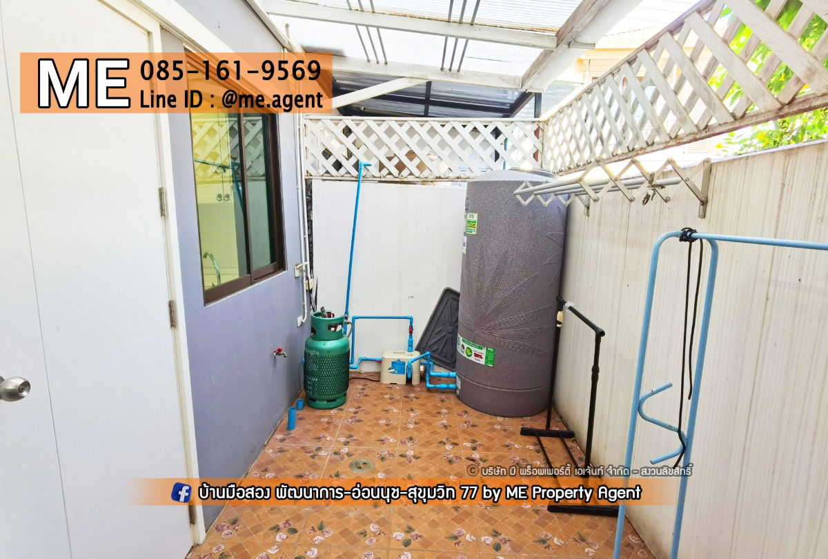 picture For Rent Townhouse Pruksa Ville  Pattanakarn 38 - Onnut 39 20 mins to Thonglor Tel 064-954-9619 (RTA12-19) - 8/15