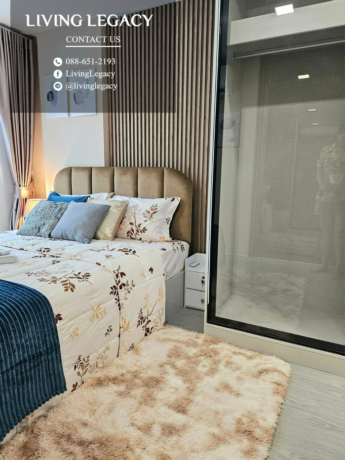 รูป SJ25YP ให้เช่าคอนโด Atmoz Oasis Onnut 28 ตร.ม. ชั้น 5 ตึก D line id : @livinglegacy - รูปที่ 10/25