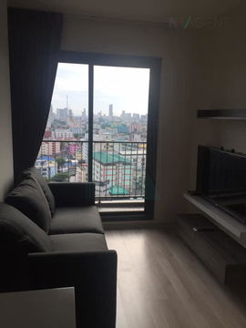 📌 For Rent Condo CENTRIC HUAI KHWANG STATION Building 1, Floor 17,1 bed room, Room size 31.00 sqm