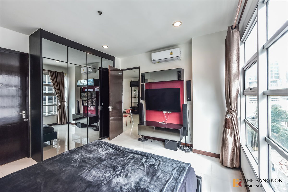 รูป Baan Klang Krung Siam Pathumwan ✨ ห้องใหญ่เฟอร์ครบ ห้องเย็นสบายพร้อมอยู่! 🍃 ใกล้ BTS ราชเทวี - รูปที่ 7/13