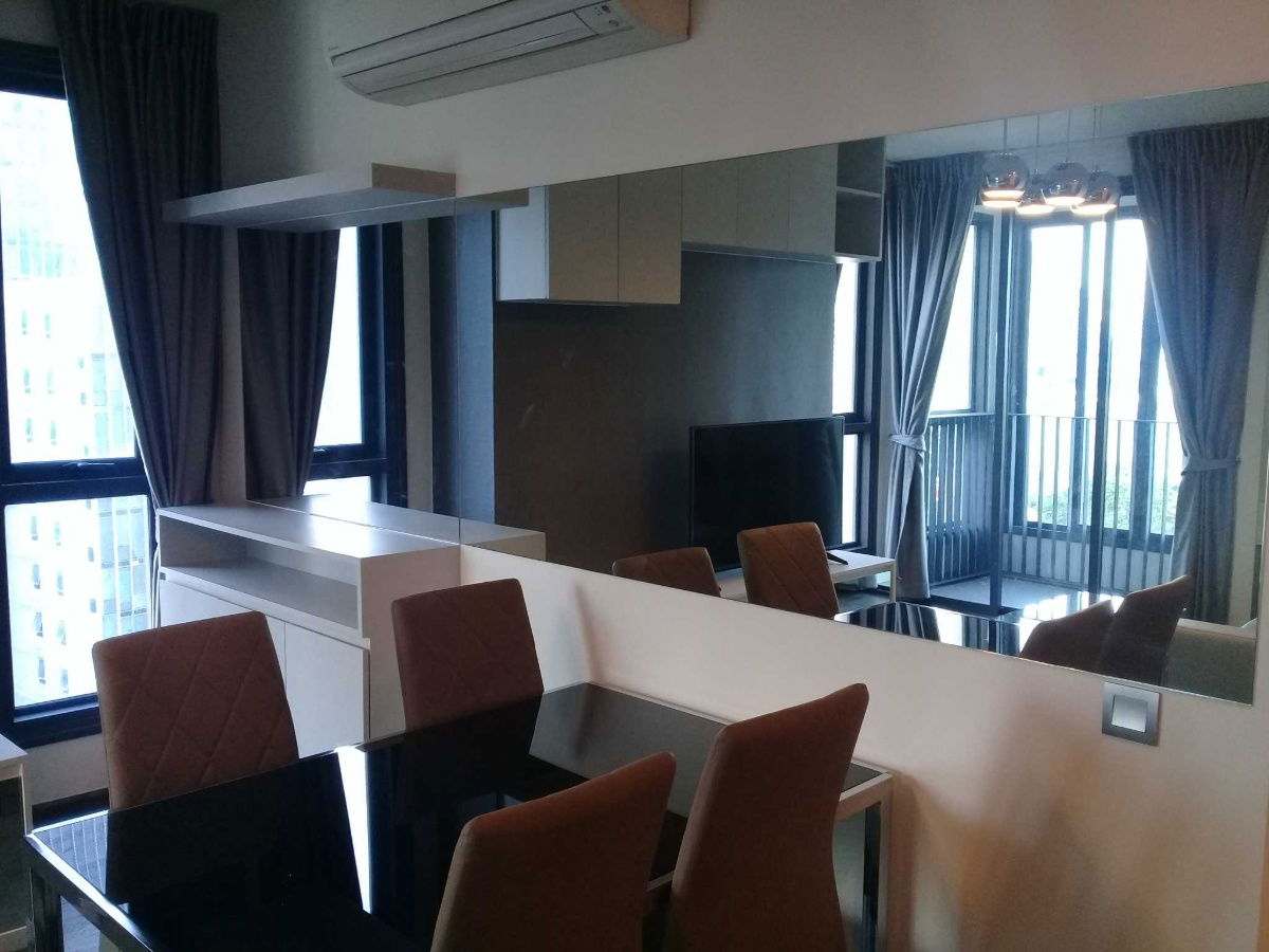 picture Ideo Q Siam Ratchathewi【𝐒𝐄𝐋𝐋 & 𝐑𝐄𝐍𝐓】🔥A room that reflects modern. meticulously decorated in cool tones🔥  Contact Line ID: @hacondo - 5/10