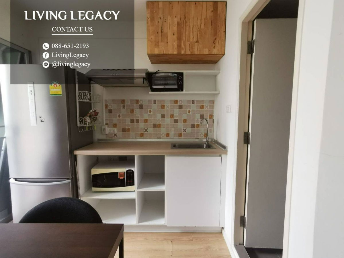 รูป SKQG8N ให้เช่าคอนโด Lumpini Ville Onnut - Phatthanakan 26.5 ตร.ม. ชั้น 4 ตึก C2 line id : @livinglegacy - รูปที่ 4/10