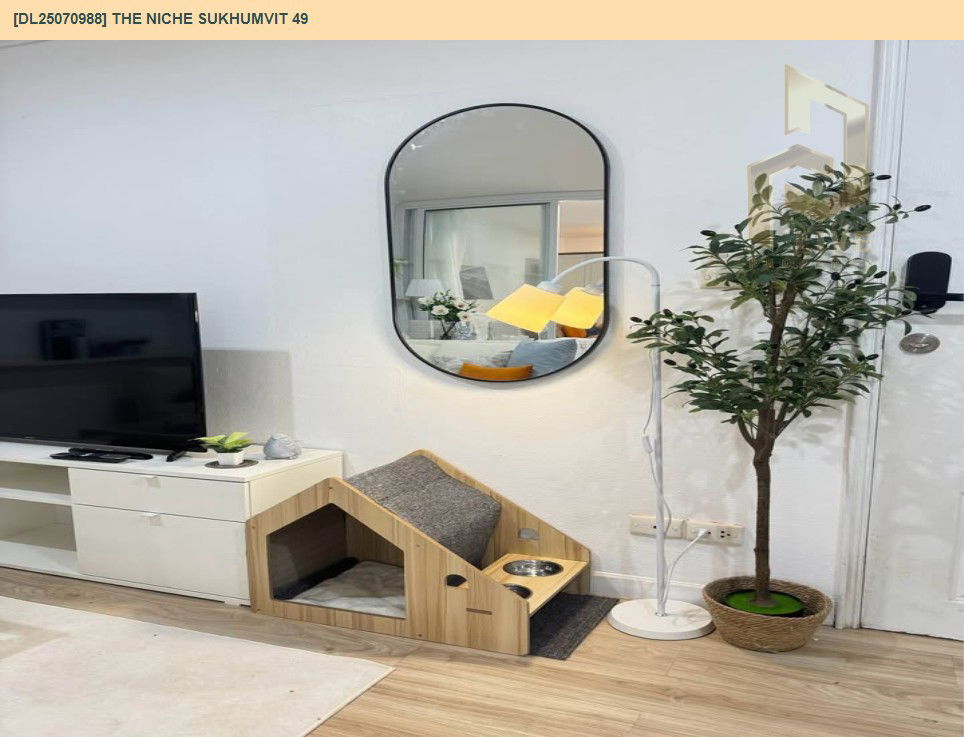 รูป MDL25070988 ให้เช่าคอนโด เดอะ นิช สุขุมวิท 49 (The Niche Sukhumvit 49) ใกล้ BTS ทองหล่อ พร้อมเข้าอยู่ โทรด่วน 0638692663 LineID @534wlwof - รูปที่ 9/13