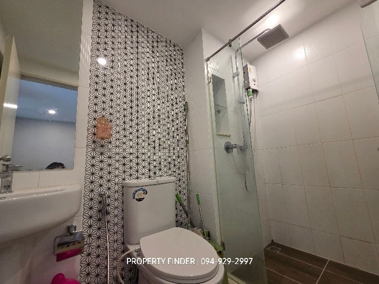 picture Condo for rent The Cube Premium Ratchada big room, good price ready to move 1 Aug 68, viewing the room 👉Line: @propertyfinder - 12/13