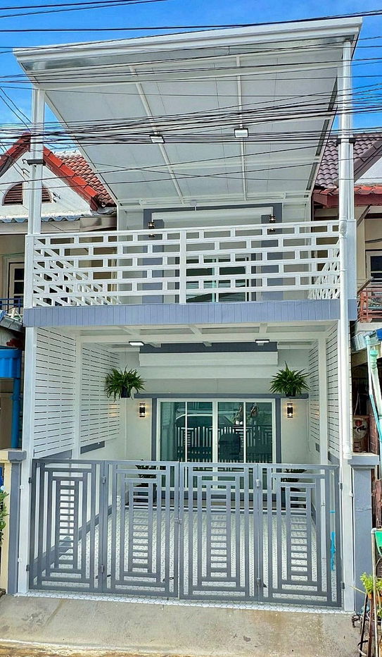รูป บ้านสวย ทำเลดี  #หมู่บ้านจิตรณรงค์ การ์เด้นท์เฮ้าส์  บางกร่าง  เมืองนนทบุรี  เข้าซอยเพียง 100 เมตร - รูปที่ 2/20