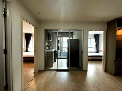 Condos for rent Chatuchak : P1126 Condo for rent Elio Del Moss Phaholyothin34, 2 bedrooms, near BTS Kaset, beautifully room, fully furnished, ready to move in immediately.