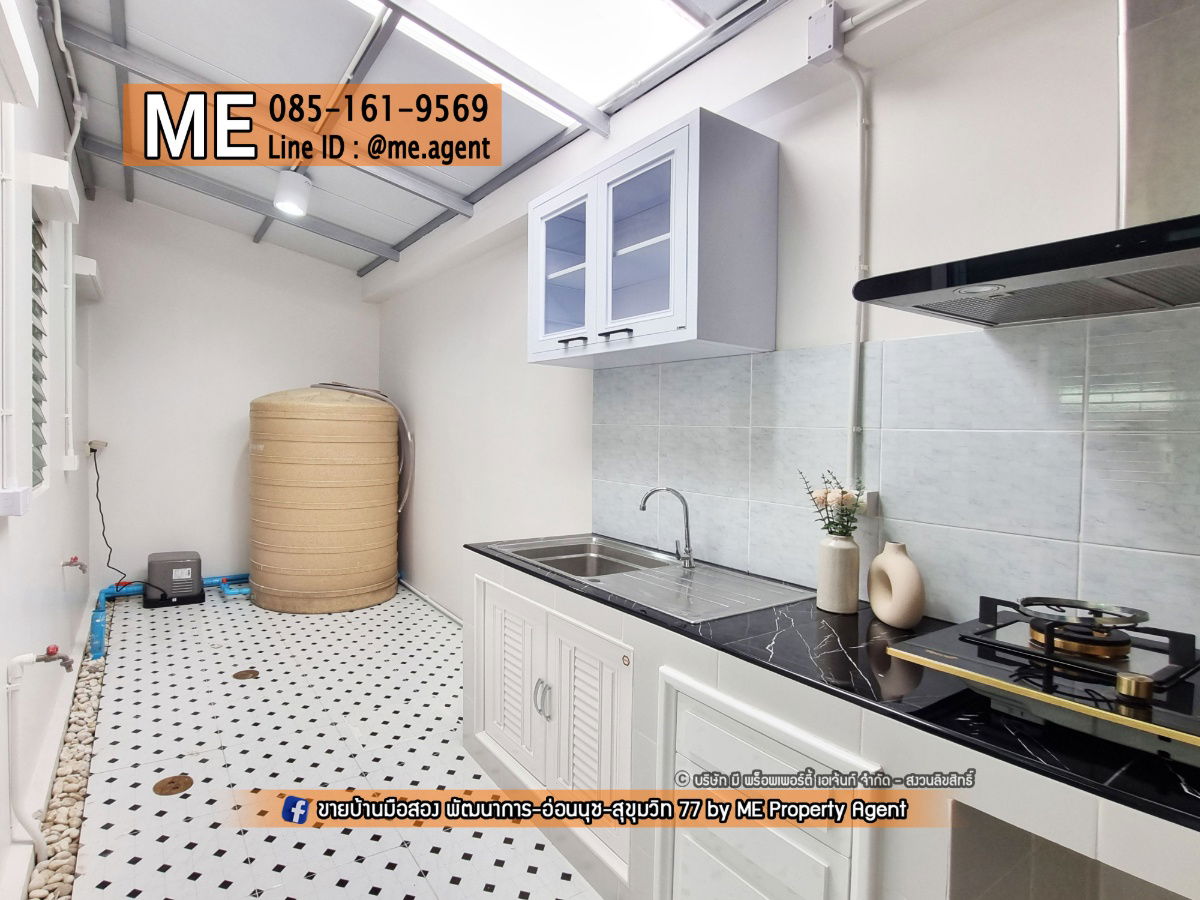 picture Rent Newly Renovated house! Villette Lite Pattanakarn 38  Ready to move in, near Airport Link Hua Mak and near BTS On Nut, Tel 064-954-9619 (RTG36-19) - 17/27