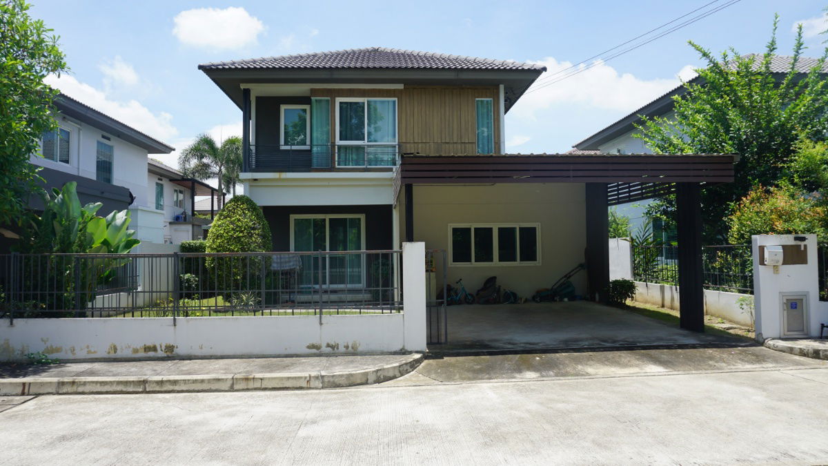 รูป ขายบ้านเดี่ยว 2 ชั้น สันกำแพงสายใหม่ 51 ตร.วา ต่อเติมครบ พร้อมอยู่! เพียง 3.68 ล้านบาท - รูปที่ 1/13