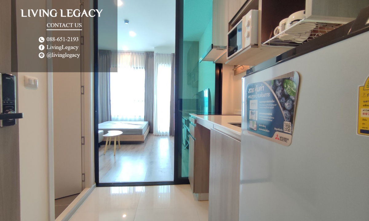 picture SGCW3H Condo For Rent KnightsBridge Collage Ramkhamhaeng 23 Sq.M. Floor 11 line id : @livinglegacy - 2/16