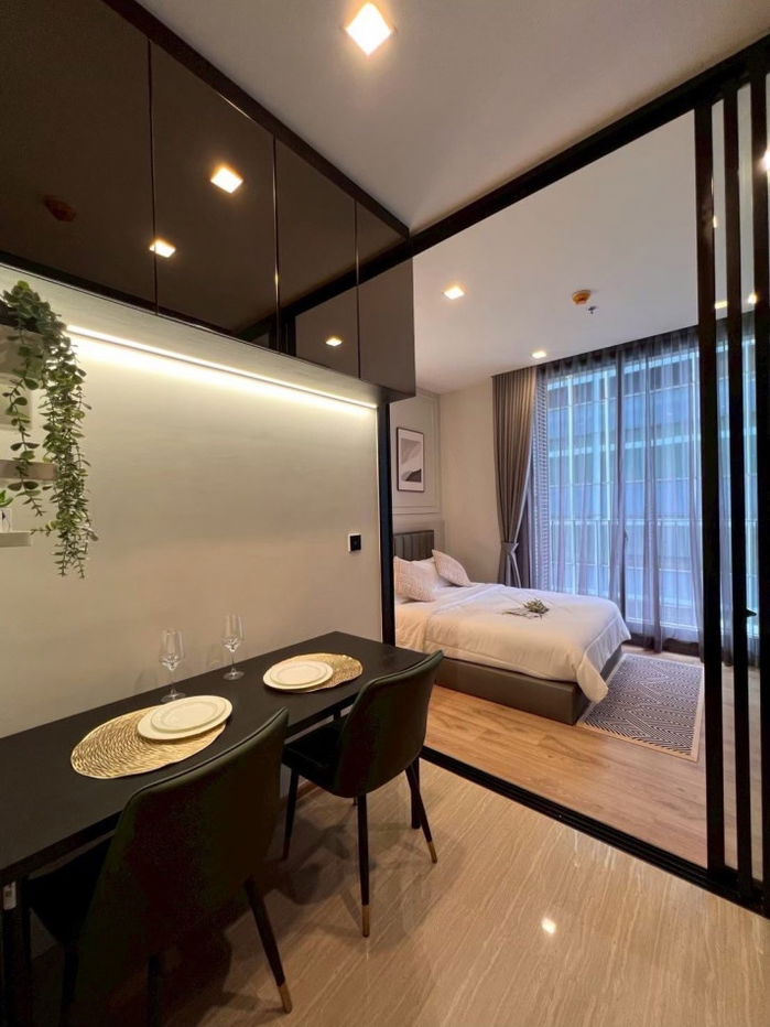 picture New modern condo for rent near BTS Ari, Noble Around Ari, 1 bedroom, ready to move in, size 27 sq m, 26th floor, minimum 1 year contract. - 3/11