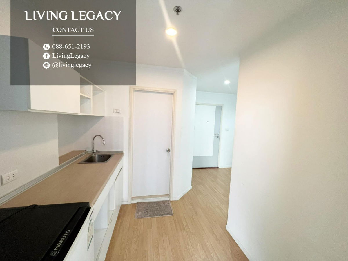 picture SJ24QL Condo For Rent Lumpini Place Srinakarin - Huamark Station 26 Sq.M. Floor 17 line id : @livinglegacy - 5/10