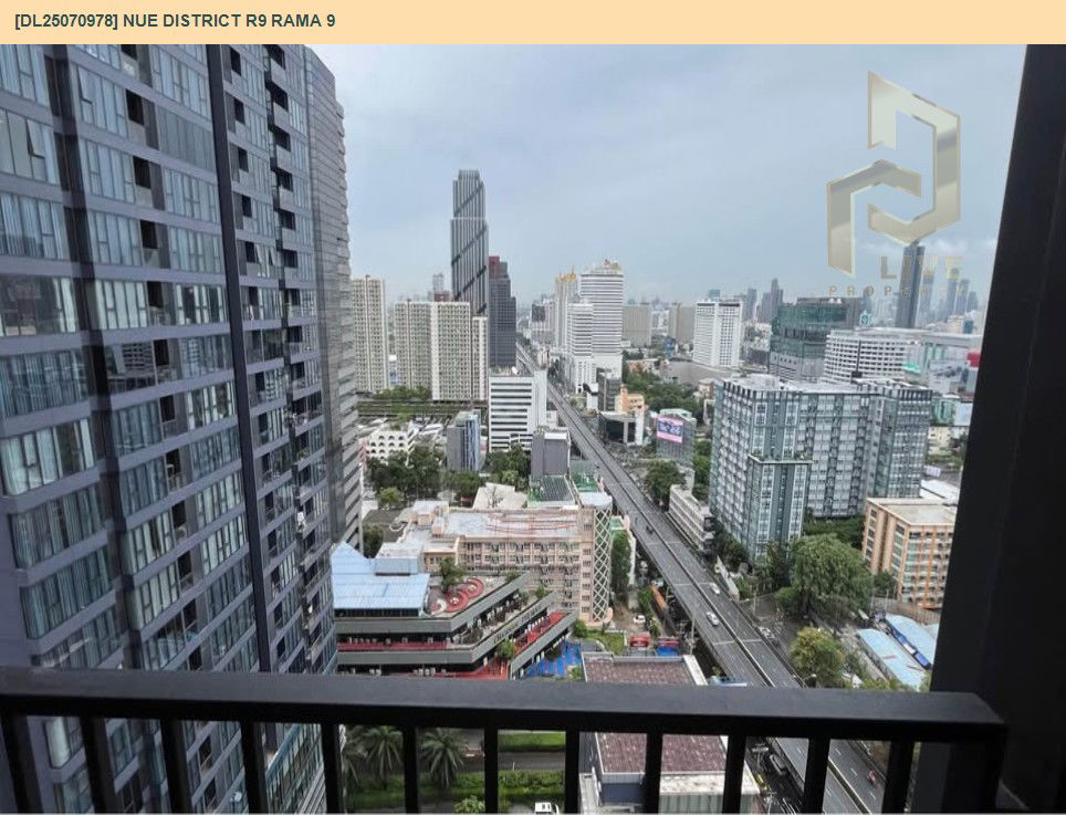 รูป DL25070978 ให้เช่าคอนโด นิว ดิสทริค อาร์ไนน์ พระราม 9 (Nue District R9 Rama 9) ใกล้ - พร้อมเข้าอยู่ โทรด่วน 0638692663 LineID @534wlwof - รูปที่ 11/11