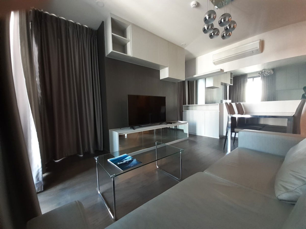 picture Ideo Q Siam Ratchathewi【𝐒𝐄𝐋𝐋 & 𝐑𝐄𝐍𝐓】🔥A room that reflects modern. meticulously decorated in cool tones🔥  Contact Line ID: @hacondo - 4/10