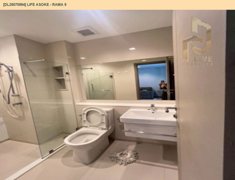 picture DL25070994 Condo for rent, Life Asoke - Rama 9 near MRT พระราม 9, ready to move in, call urgently 0656133286 LineID @655ebbvc - 6/7