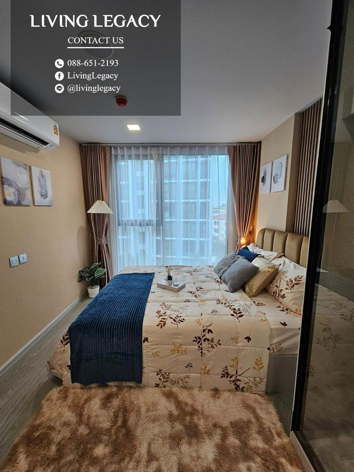 รูป SJ25YP ให้เช่าคอนโด Atmoz Oasis Onnut 28 ตร.ม. ชั้น 5 ตึก D line id : @livinglegacy - รูปที่ 8/25