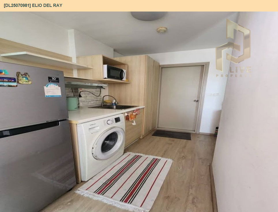 picture DL25070981 Condo for rent, Elio Del Ray near BTS Punnawithi, ready to move in, call urgently 0656133286 LineID @655ebbvc - 7/10