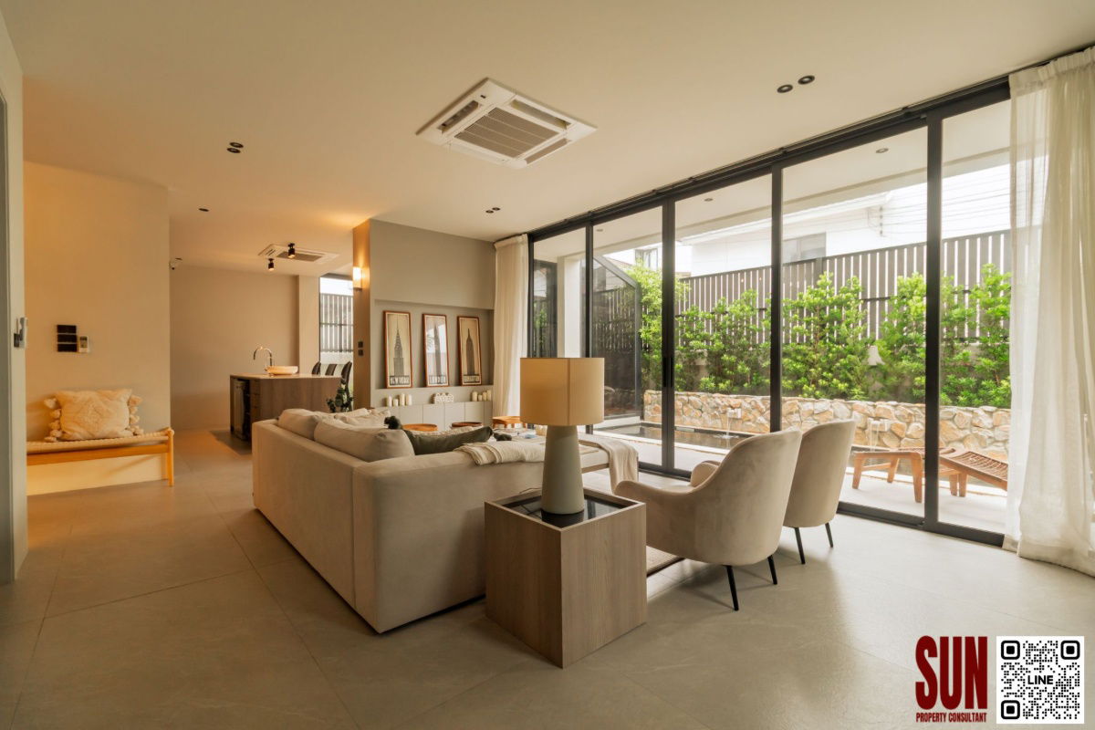 picture Newly built detached house with pool, Sukhumvit 71 BTS Phakanong Soi Pridi14 - 11/38