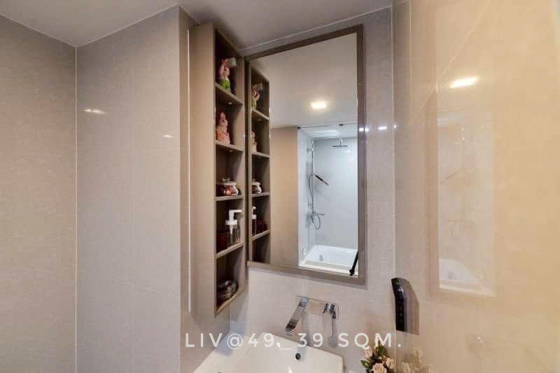 รูป For RENT, 1 bedroom fully-furnished at Liv@49 nice room good location near EmQuartier - รูปที่ 7/9