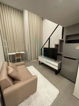 🔺 For Rent Condo ORIGIN PLUG & PLAY RAMKHAMHAENG TRIPLE STATION Building 1, Floor 9,Duplex, Room size 22 sqm