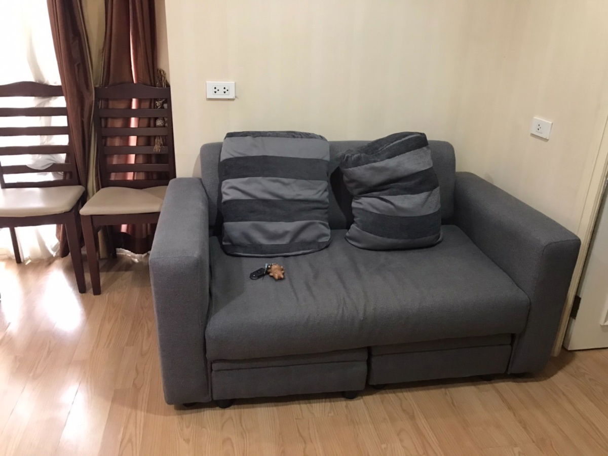 picture (For rent) LPN Ville Ramintra-Laksi (1 bedroom, 1 bathroom, 30 sqm), fully furnished, closed to central plaza ramintra - 7/11