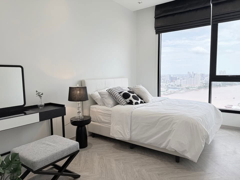 รูป 🟢For Rent🟢Chapter Charoen Nakhon Riverside บ้านสวย เฟอร์ครบ 📱ADD LINE @nathong97 (ตอบ ⚡ 24 Hr) P727 - รูปที่ 8/14