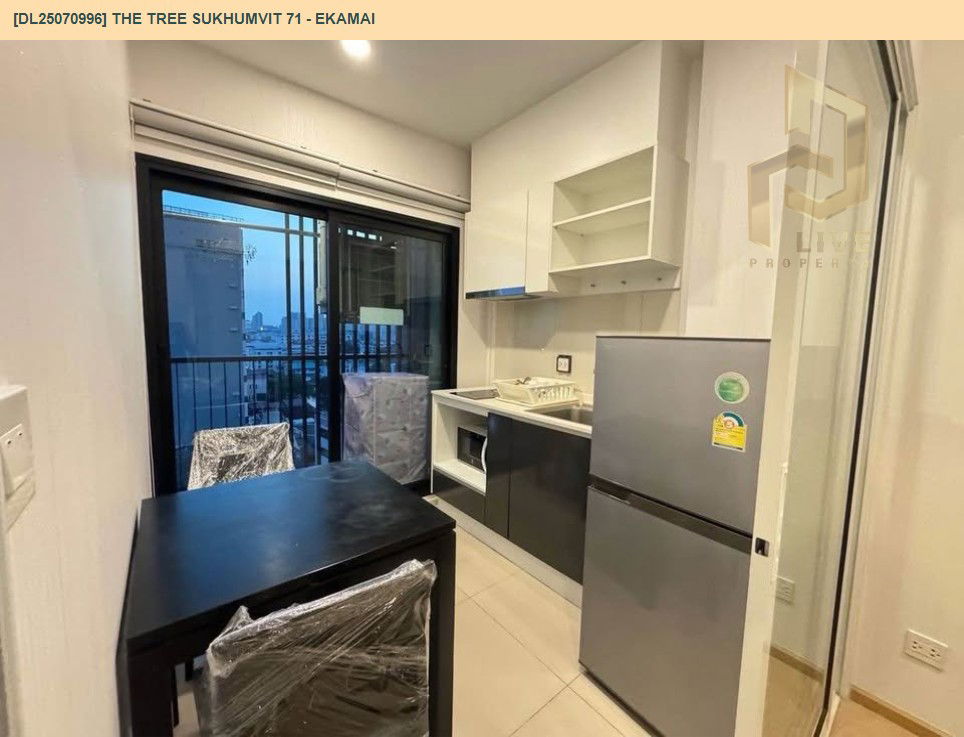 รูป DL25070996 ให้เช่าคอนโด เดอะ ทรี สุขุมวิท 71 - เอกมัย (The Tree Sukhumvit 71 - Ekamai) ใกล้ สายสีส้ม พร้อมเข้าอยู่ โทรด่วน 0638692663 LineID @534wlwof - รูปที่ 6/9
