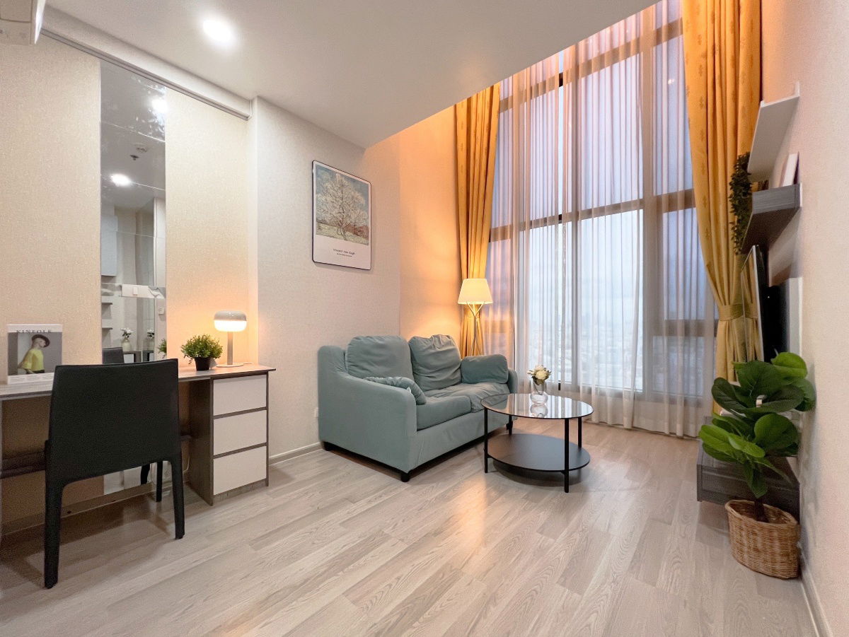 picture 🌳 For rent Centric Huaikwang, size 60 sqm. Duplex 2 floors, 1 bedroom Please contact 0993529495 - 2/11