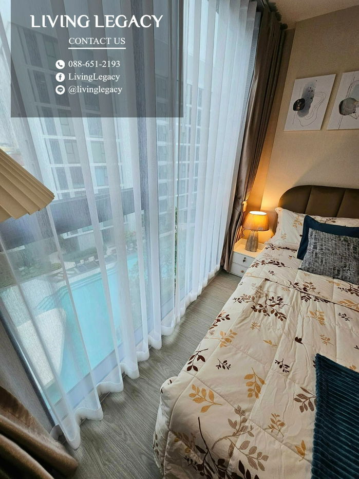 รูป SJ25YP ให้เช่าคอนโด Atmoz Oasis Onnut 28 ตร.ม. ชั้น 5 ตึก D line id : @livinglegacy - รูปที่ 4/25