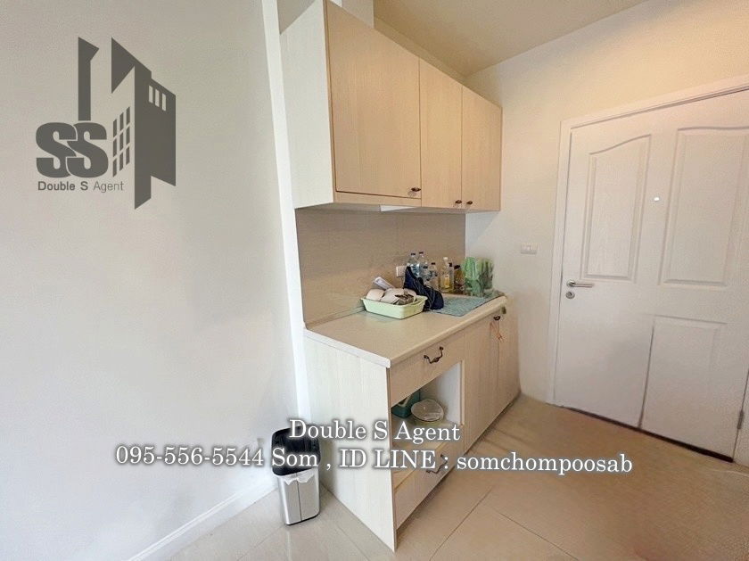 picture SS 342 #Condo for rent, Manor Sanambinnam, size 32 sq m, Building D, 14th floor  - 7/8