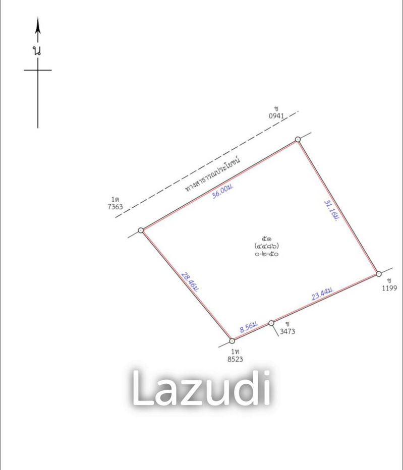 รูป 1,000 SQ.M. Land for Sale In Chaiyaphruek - รูปที่ 6/6