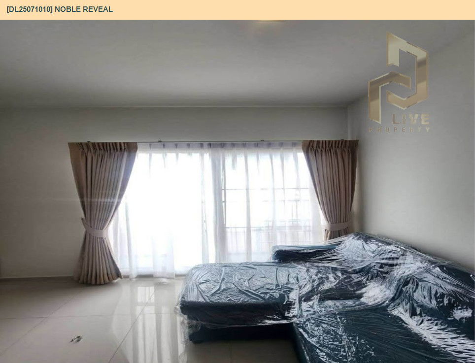 picture MDL25071010 Condo for rent, Noble Reveal near BTS Ekkamai, ready to move in, call urgently 0656133286 LineID @534wlwof - 4/10
