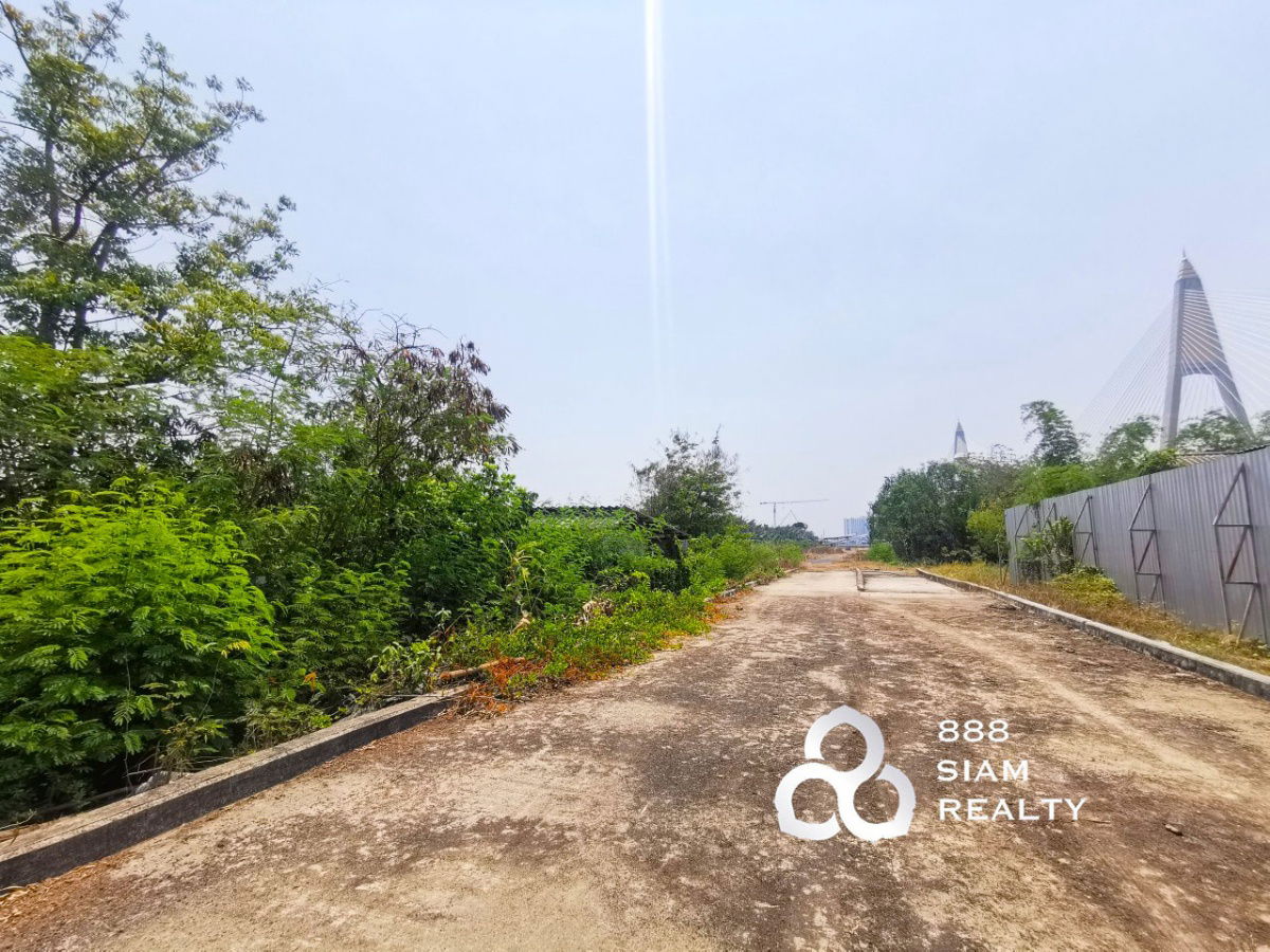 picture For sale!! Land with a pier, next to the Chao Phraya River. - 13/13