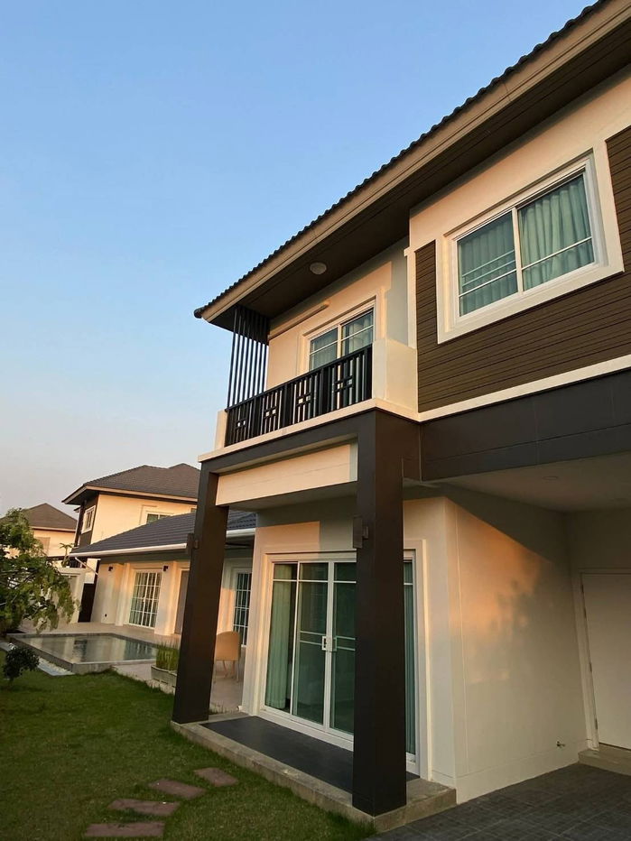 รูป ขายบ้านหรู 7 ห้องนอน 6 ห้องน้ำ ในโครงการ เดอะแกรนด์ หนองหอย 89 เฟอนิเจอร์ใหม่ทั้งหลัง ใกล้โรงเรียนวารี T.094-6511456 - รูปที่ 2/29
