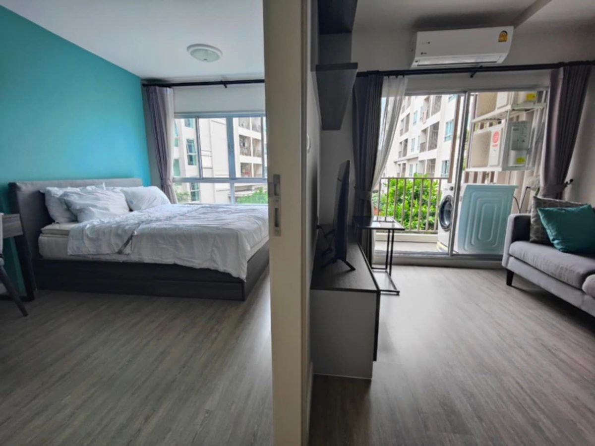 picture ✅ D Condo Rin, pool view, 33 sq m, 12,000 baht, available 12/8/2025☎️064-792-4426 (Ben - 2/13