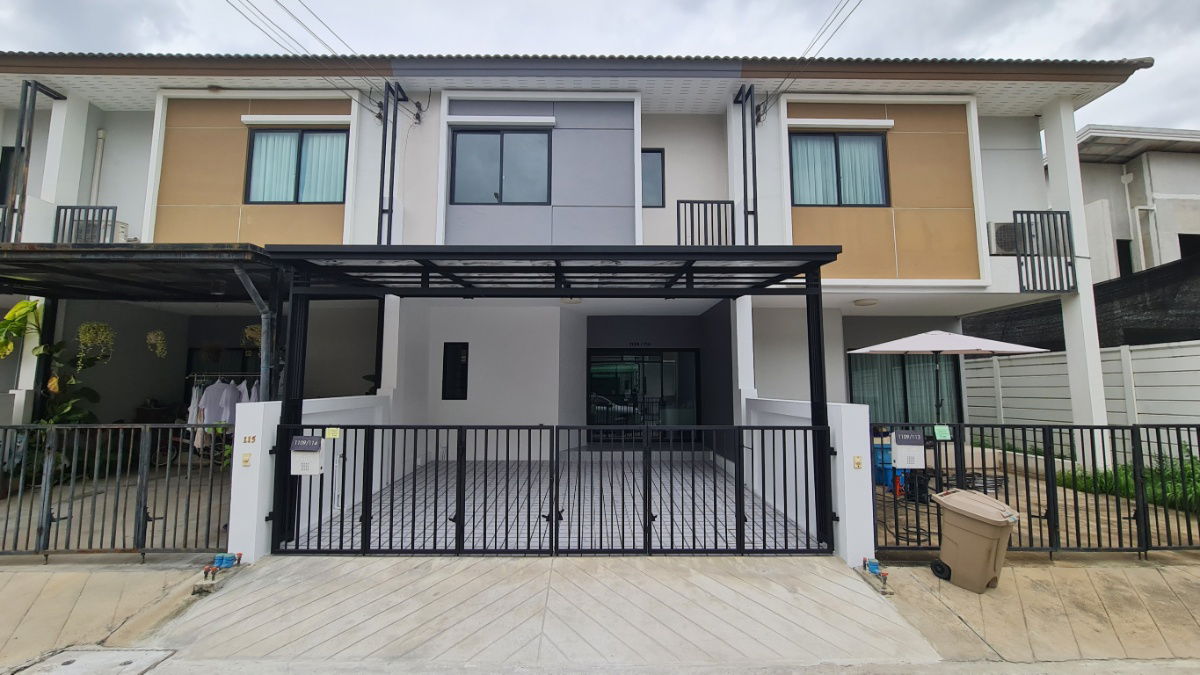 รูป S338 🏡 ขายทาวน์เฮาส์ 2 ชั้น หมู่บ้านเดอะฟอร์จูน สุวรรณภูมิ ราคาขายเพียง 2,350,000 บาท พรีโอน - รูปที่ 2/22