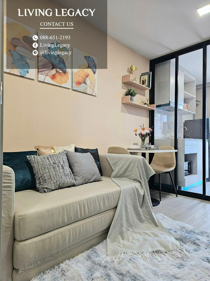 รูป SJ25YP ให้เช่าคอนโด Atmoz Oasis Onnut 28 ตร.ม. ชั้น 5 ตึก D line id : @livinglegacy - รูปที่ 14/25