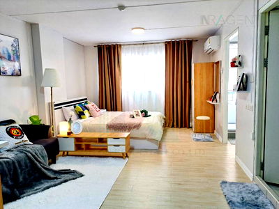 Condos for rent MRT Lat Phrao 101  : For rent, Lumpini Center Ladprao 111 STUDIO, 6th floor, Building G, near Vejthani Hospital.