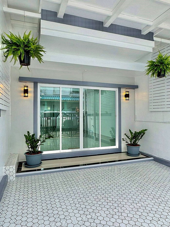 รูป บ้านสวย ทำเลดี  #หมู่บ้านจิตรณรงค์ การ์เด้นท์เฮ้าส์  บางกร่าง  เมืองนนทบุรี  เข้าซอยเพียง 100 เมตร - รูปที่ 4/20